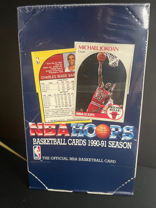 Pick Your Pack- Ripped live 💥 🏀VINTAGE - 1990-91 NBA HOOPS SERIES 1 BASKETBALL🏀💥