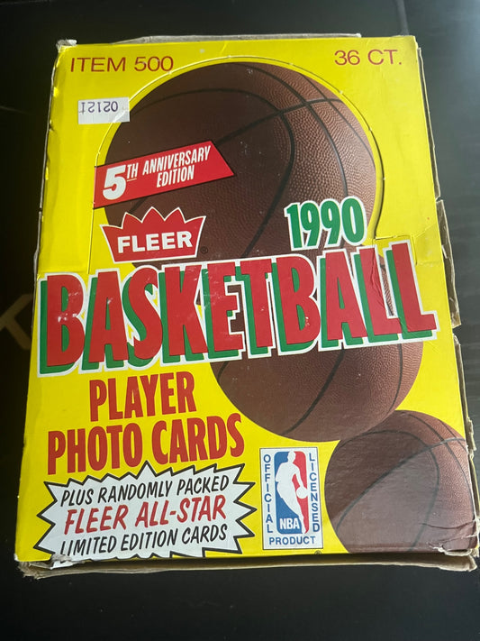 Pick Your Pack- Ripped live 💥🏀VINTAGE 1990-91 Fleer Basketball🏀💥