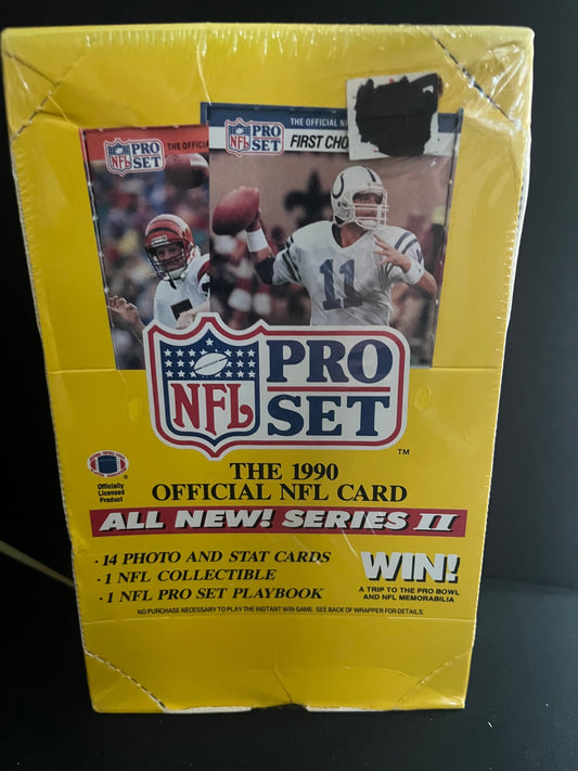 Pick Your Pack- Ripped Live 💥🏉VINTAGE- 1990 NFL PRO SET SERIES II FOOTBALL🏉💥