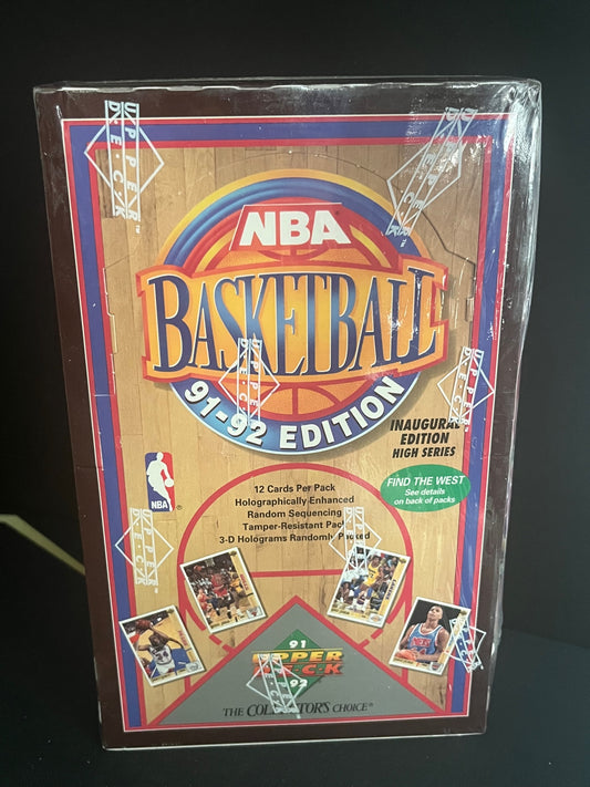 Pick Your Pack- Ripped live 💥 🏀VINTAGE - 1991-92 UPPER DECK HIGH SERIES BASKETBALL🏀💥