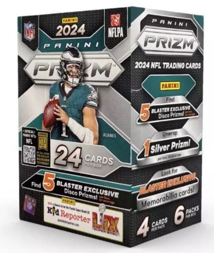 Personal - 2024 Prizm Football Blaster Box (Orange Disco)