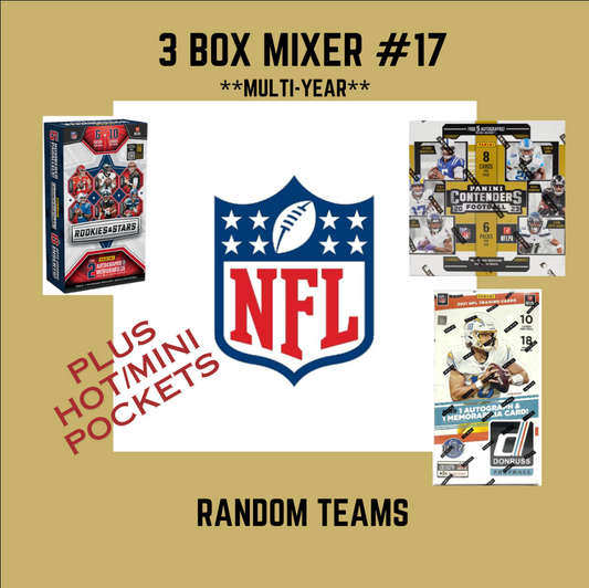 3 Box Mixer #17 + POCKETS - *Multi-Year* - Random Teams