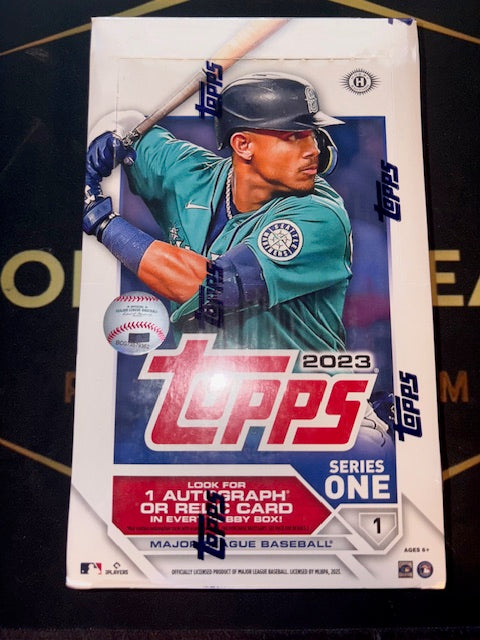 PERSONAL- 2023 Topps Series 1 Baseball Hobby Box