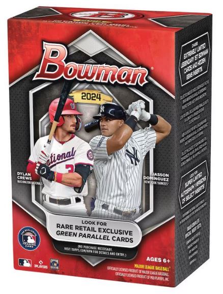 Personal- 2024 Bowman Baseball blaster box (Green Parallel)